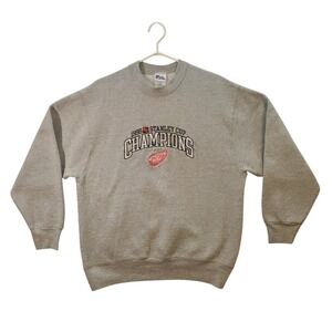 Vintage Pro Player Detroit Red Wings 1998 Stanley Cup Champions Sweatshirt Large